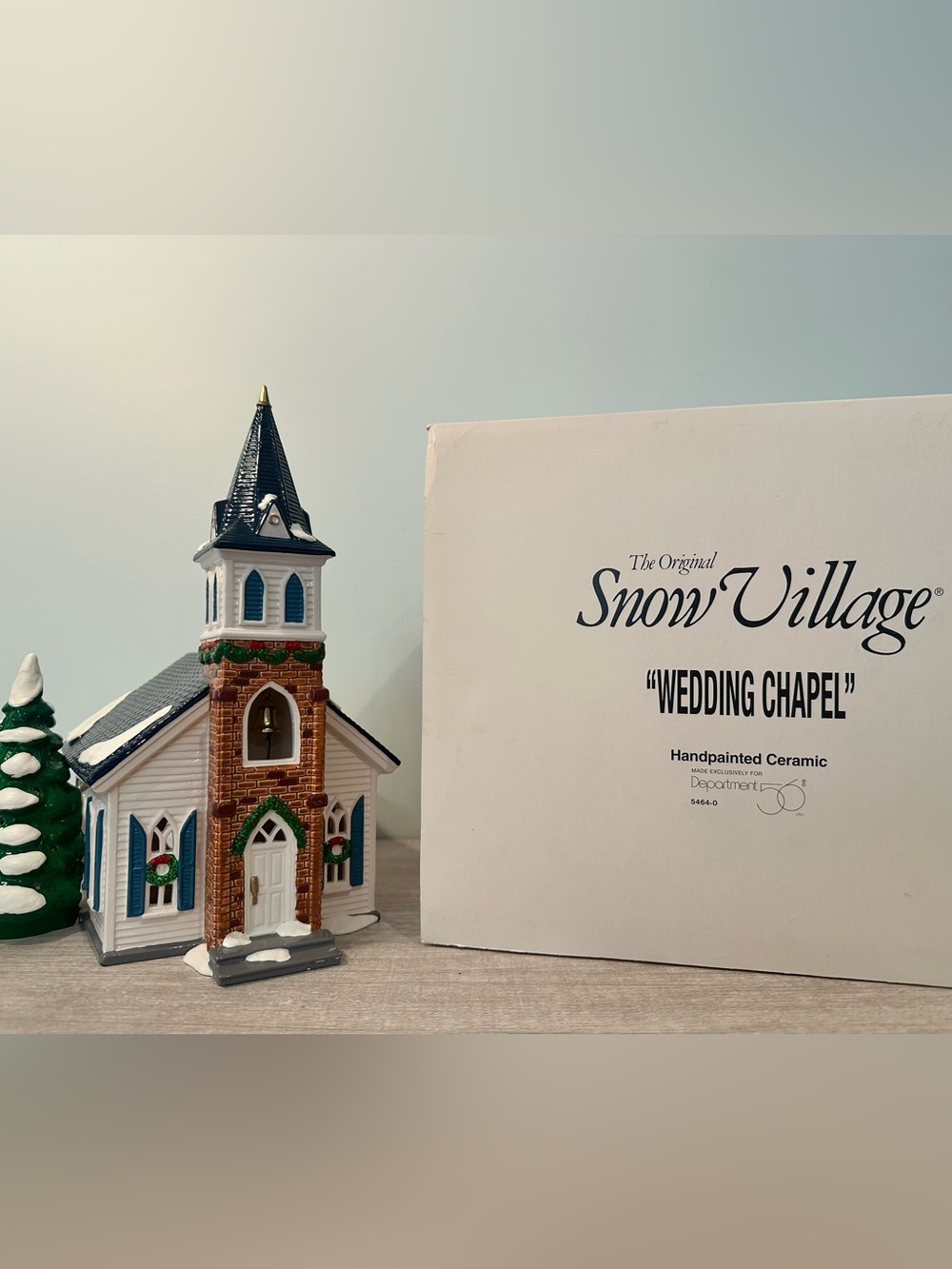 Department 56 Snow Village - Wedding Chapel